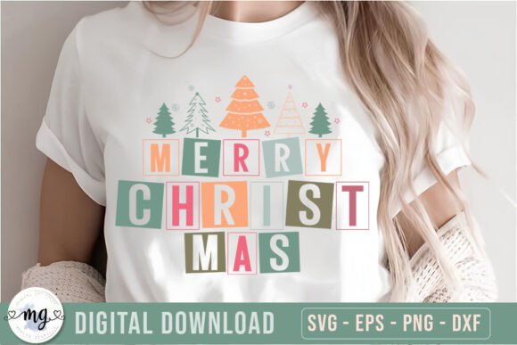 Download Merry Christmas Hand Drawn Xmas Tree SVG - Premium Bundle